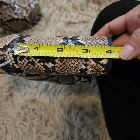 Steve Madden snake skin booties - Picture 4 of 6